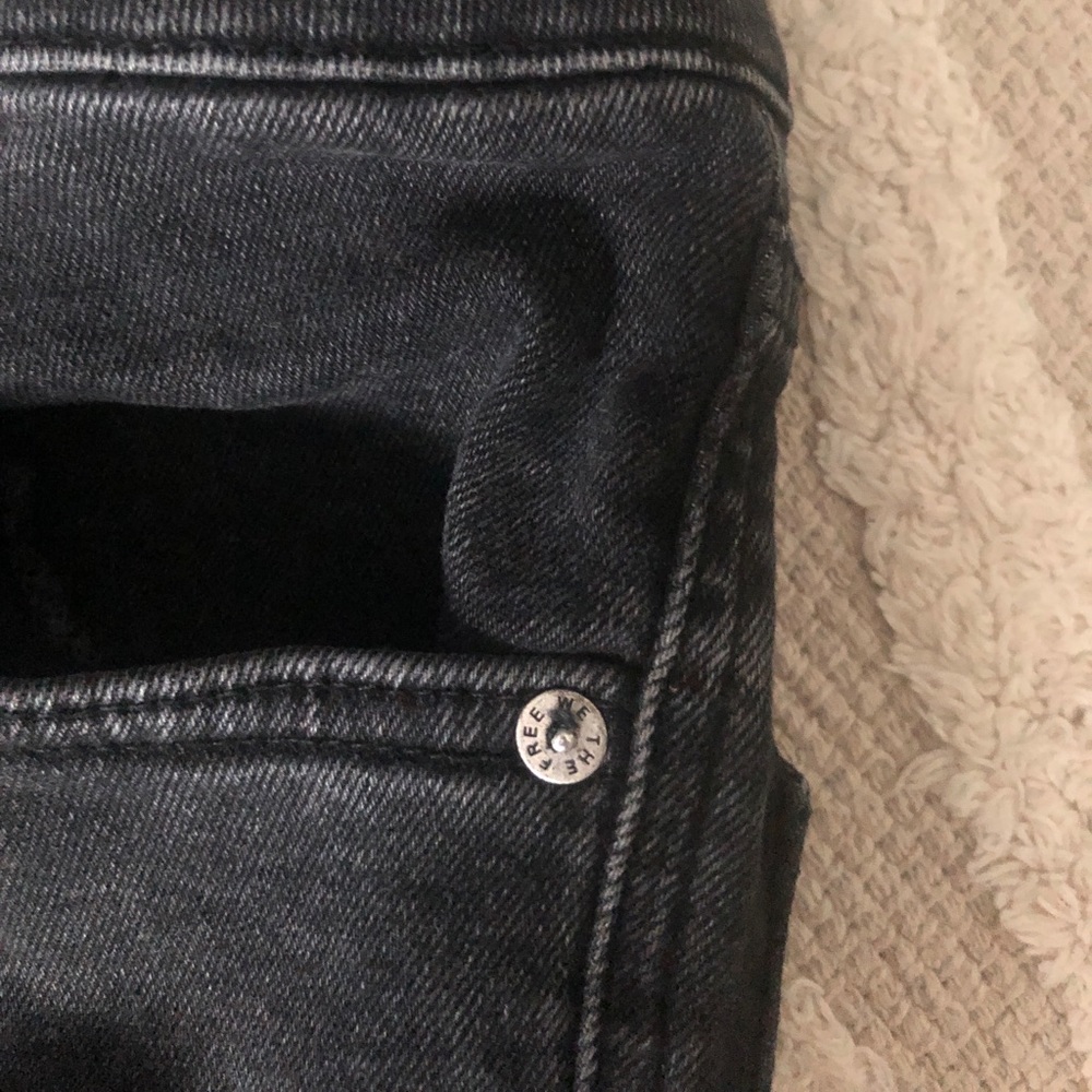 Free People Raw Hem High Rise